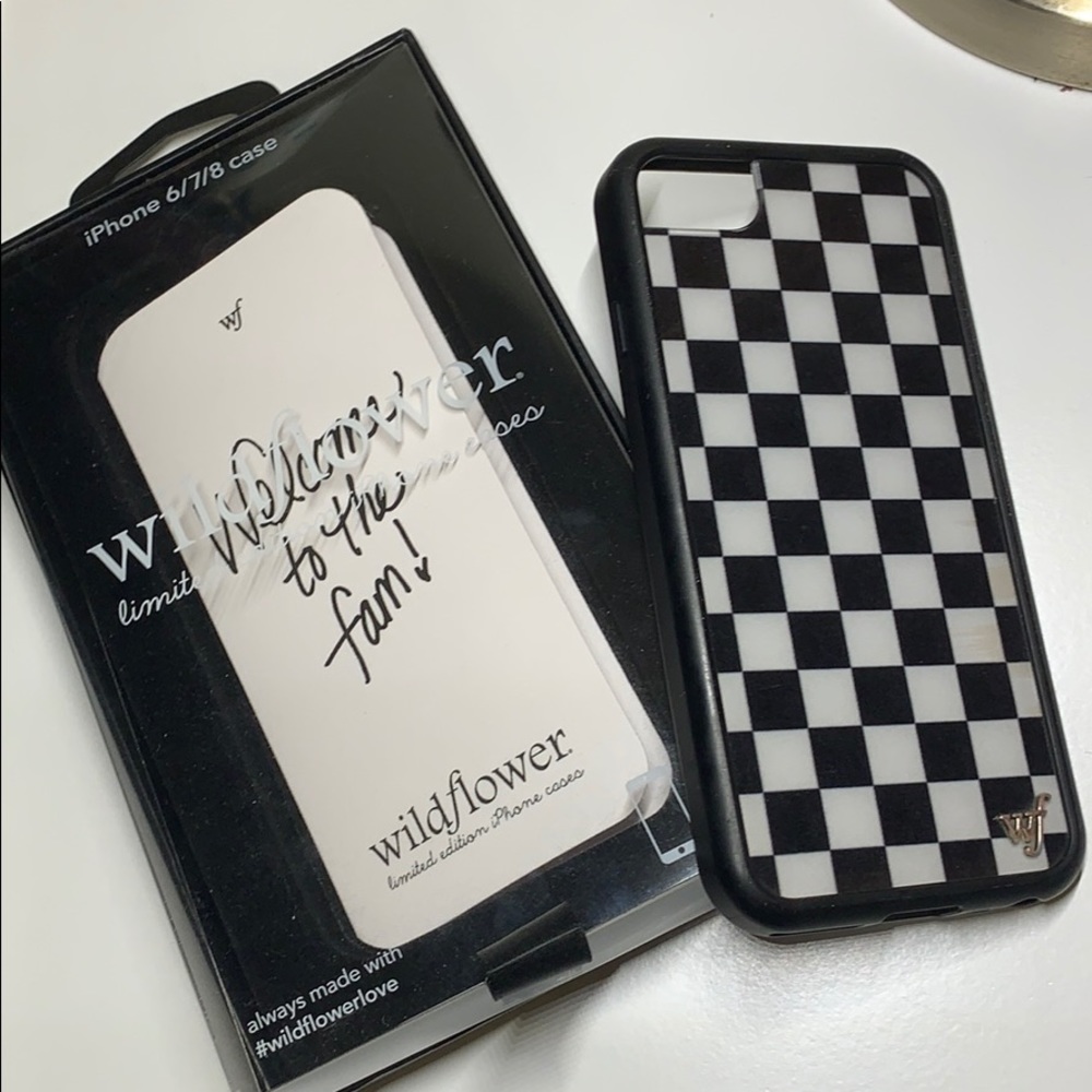 WILDFLOWER CHECKERED CASE (limited edition)